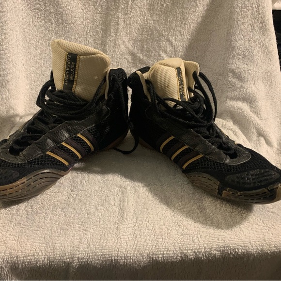 OG Adidas John Smith Adistar wrestling shoes. Size 8 - Picture 3 of 10